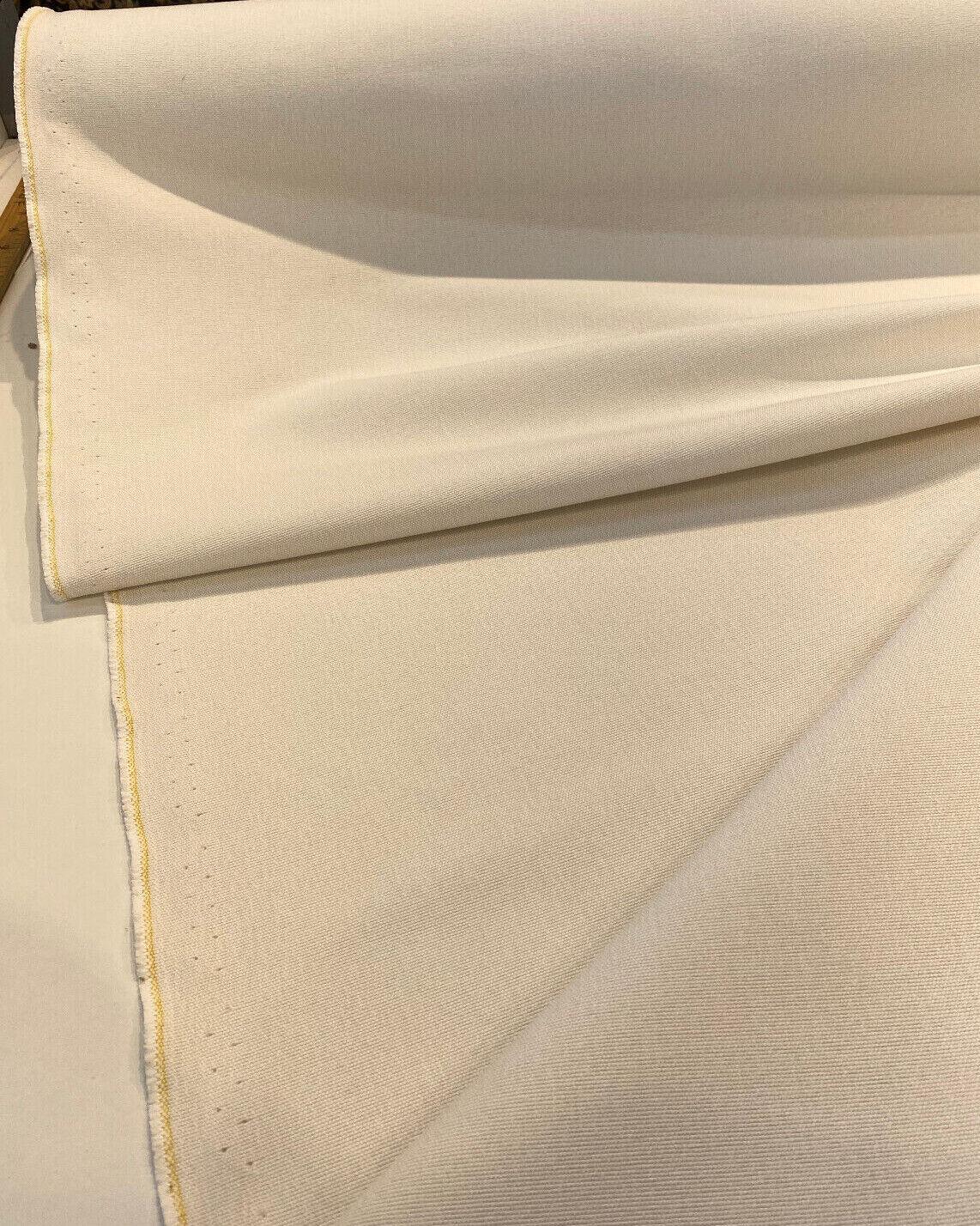 Revolution Performance Upholstery Fabric - White Washable Canvas, 56" Width (By The Yard)