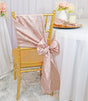 Pintuck Taffeta Chair Sash Sample
