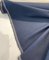 Washable Canvas Blue Indigo Polypropylene Fabric - Indigo Blue, 56" Width (1 Yard)
