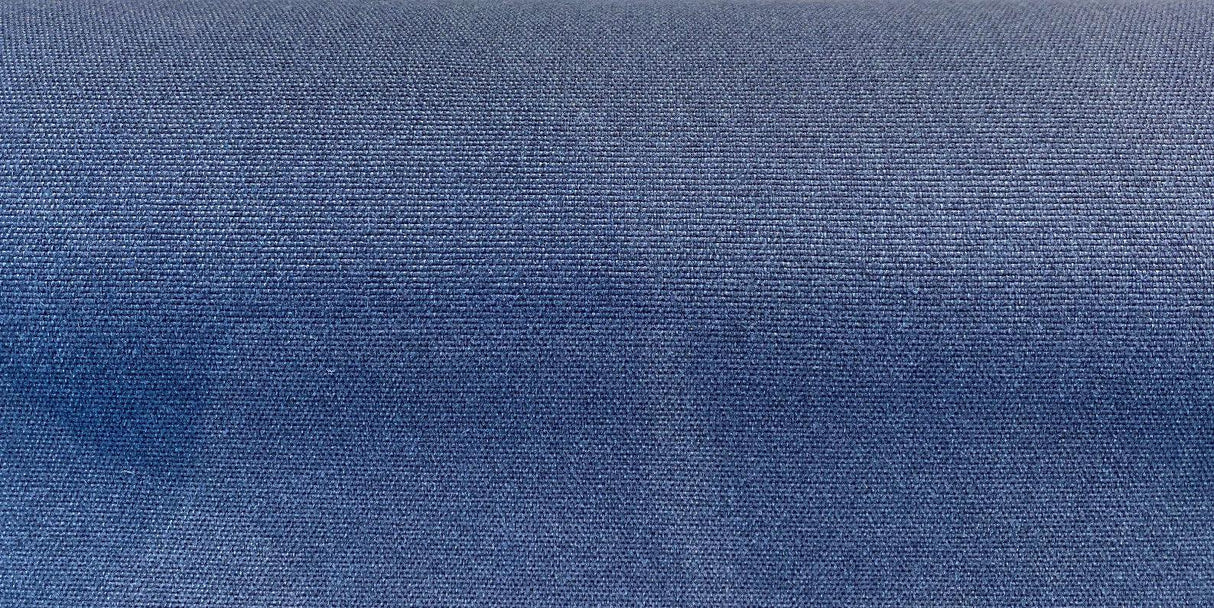 Washable Canvas Blue Indigo Polypropylene Fabric - Indigo Blue, 56" Width (1 Yard)