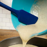 RSVP International Ela Style Blue Spatula, 11"