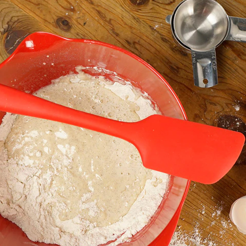 RSVP International Ela Style Red Spatula, 11"