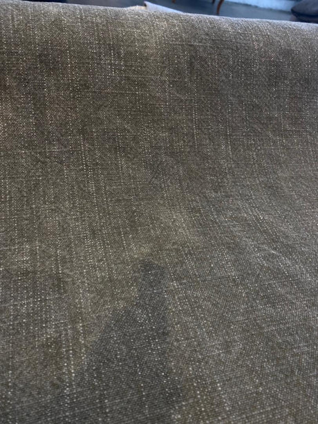 Belgian Linen Drifter Moss Linen Fabric - Moss, Shabby Chic, 56" Width (1 Yard)