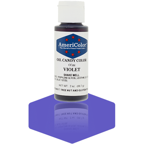 Violet Oil Candy Color - AmeriColor CC22 - 2 Ounces