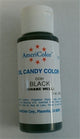 Black Oil Candy Color - AmeriColor CC01 - 2 Ounces