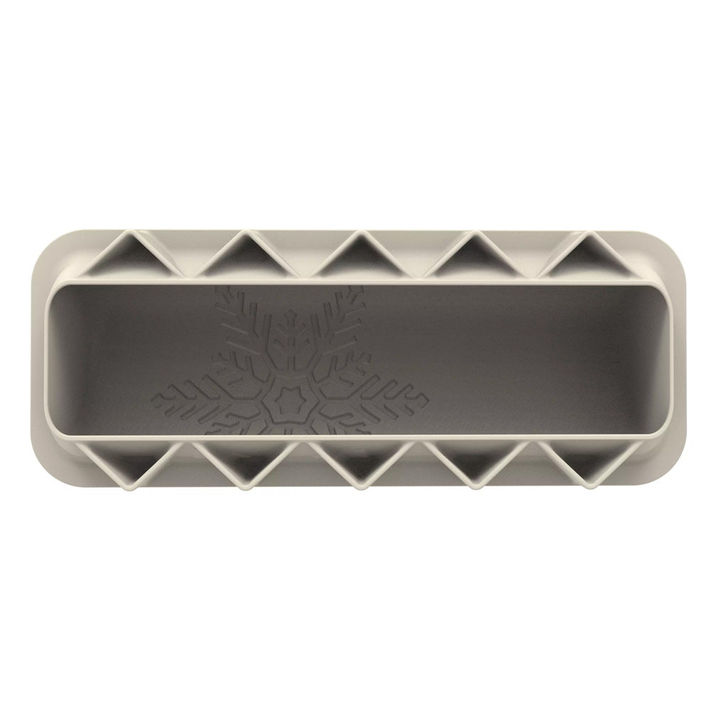 Silikomart SNOWFALL BUCHE 1150 Silicone Mold, 39 oz.
