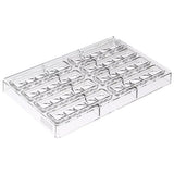 Silikomart TESORO-B Tritan Heart Bar Chocolate Mold, 8 Cavities