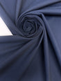 Italian Blue Striped Viscose Fabric