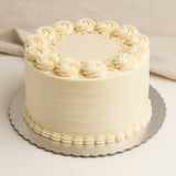 O'Creme Silver Scalloped Round Cake Boards, 10" Diameter - Pack of 25