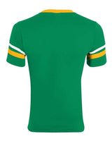 Augusta Sportswear V-Neck Jersey with Striped Sleeves