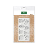 Katy Sue Jungle Animal Heads Fondant Mold, 8 Cavities