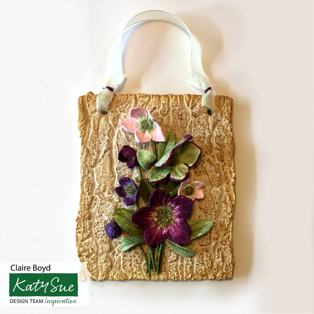 Katy Sue Tree Bark Silicone Fondant Mold
