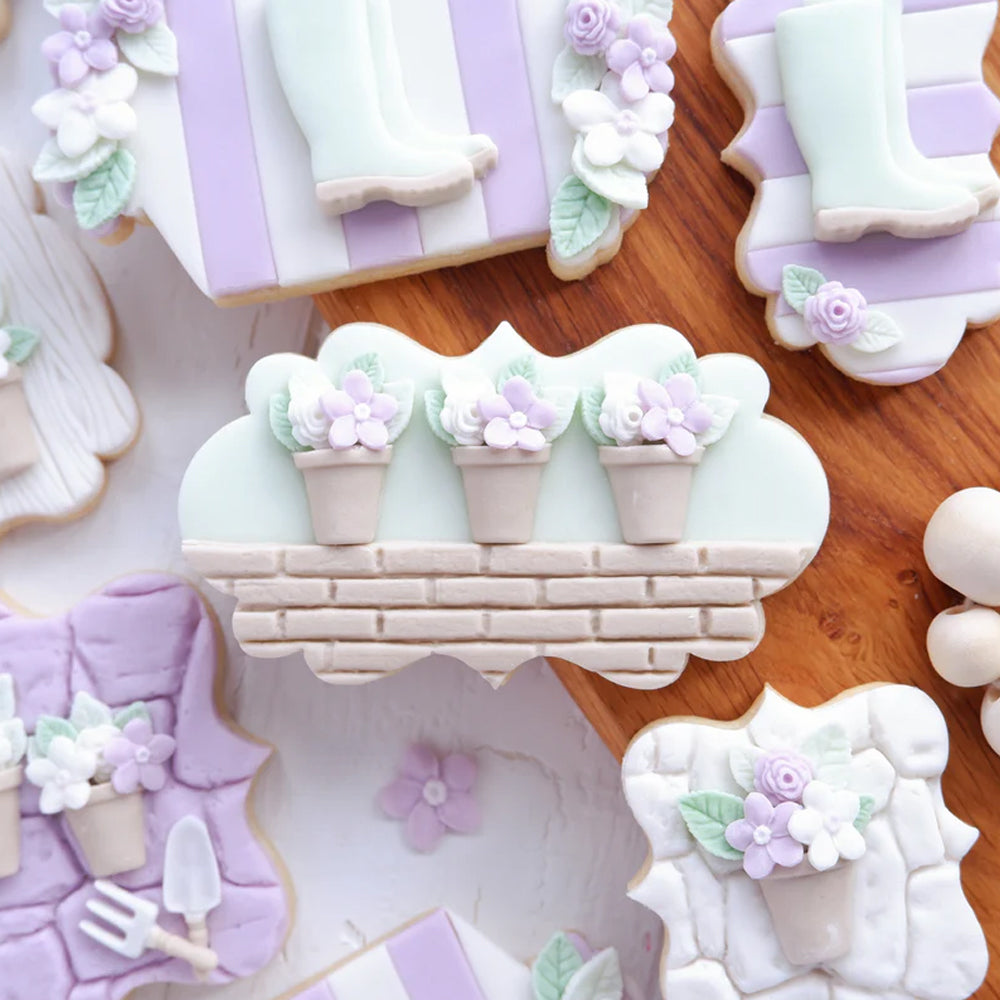 Katy Sue Brickwork Silicone Fondant Mold
