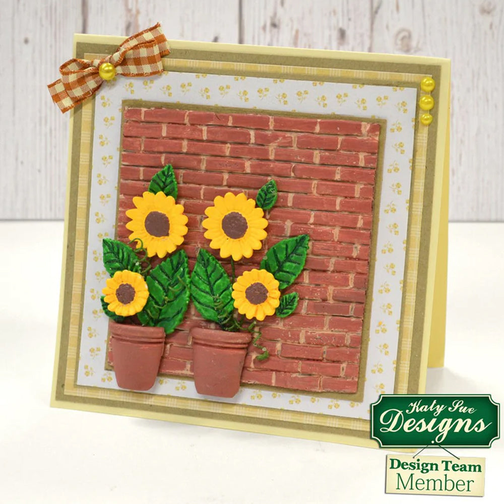 Katy Sue Brickwork Silicone Fondant Mold