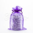 6"X 9" Organza Pouches-Sold By A Dozen Pieces ( 6 Pieces/Inner Pack) (Purple)