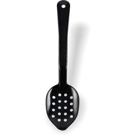 Carlisle Black 13" Perforated Serving Spoon