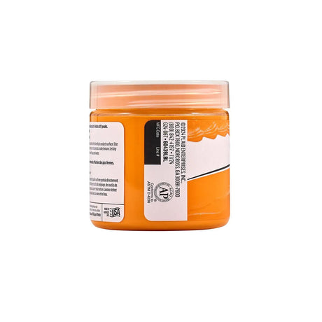 FolkArt Super Thick Acrylic Paint - Orange (4 oz Bottle)