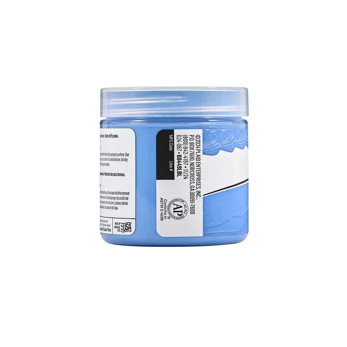FolkArt Super Thick Acrylic Paint - Periwinkle (4 oz Bottle)