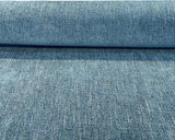 Connector Teal Aegean Soft Chenille Upholstery Fabric - Teal, Solid, 56" Width (1 Yard)