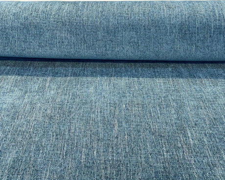 Connector Teal Aegean Soft Chenille Upholstery Fabric - Teal, Solid, 56" Width (1 Yard)