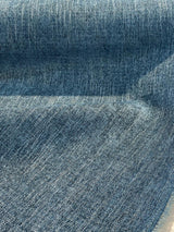 Connector Teal Aegean Soft Chenille Upholstery Fabric - Teal, Solid, 56" Width (1 Yard)