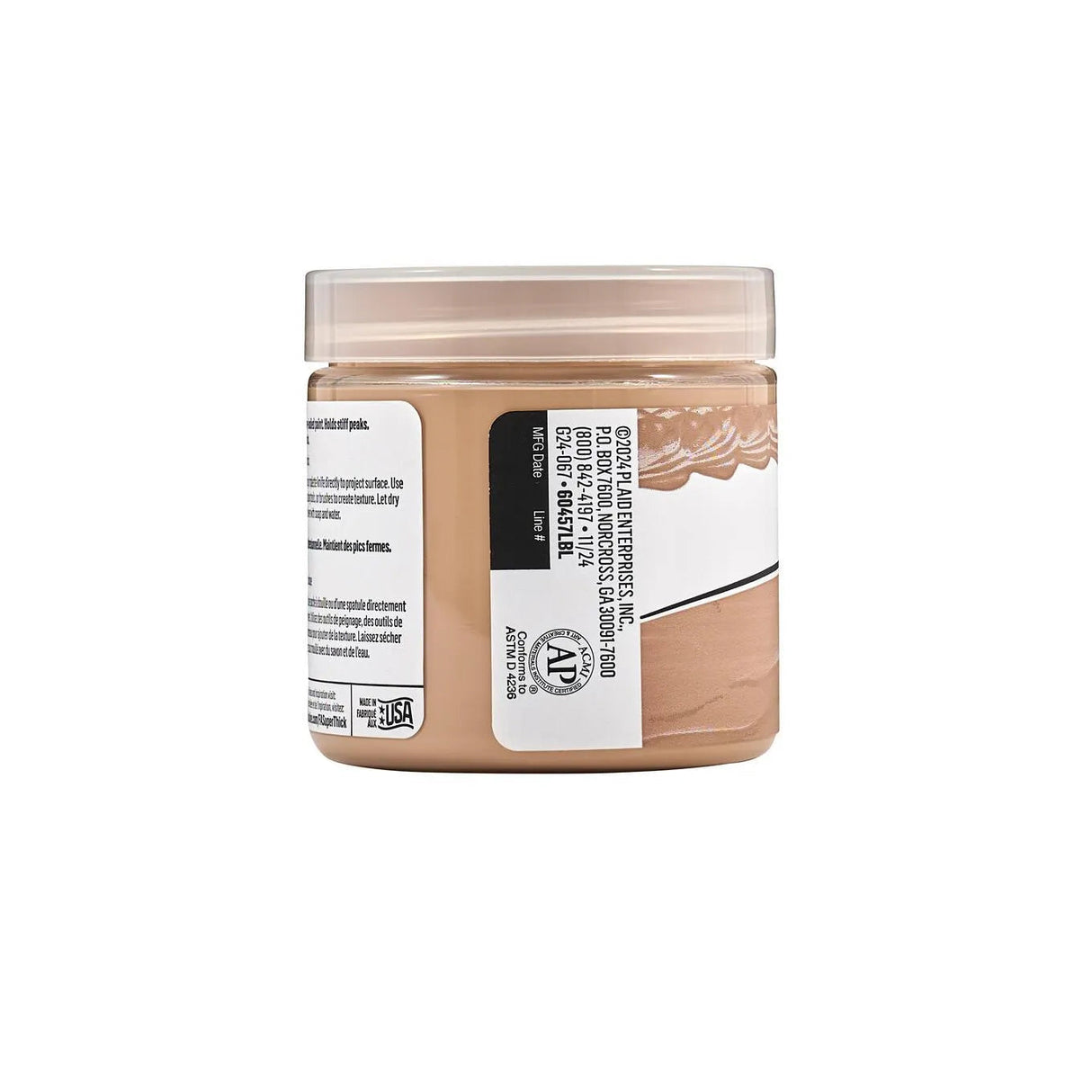 FolkArt Super Thick Acrylic Paint - Beige (4 oz Bottle)