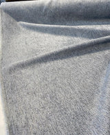 Connector Soft Chenille Upholstery Fabric - Icecap Blue, 56" Width (1 Yard)
