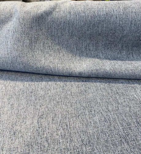 Connector Soft Chenille Upholstery Fabric - Icecap Blue, 56" Width (1 Yard)