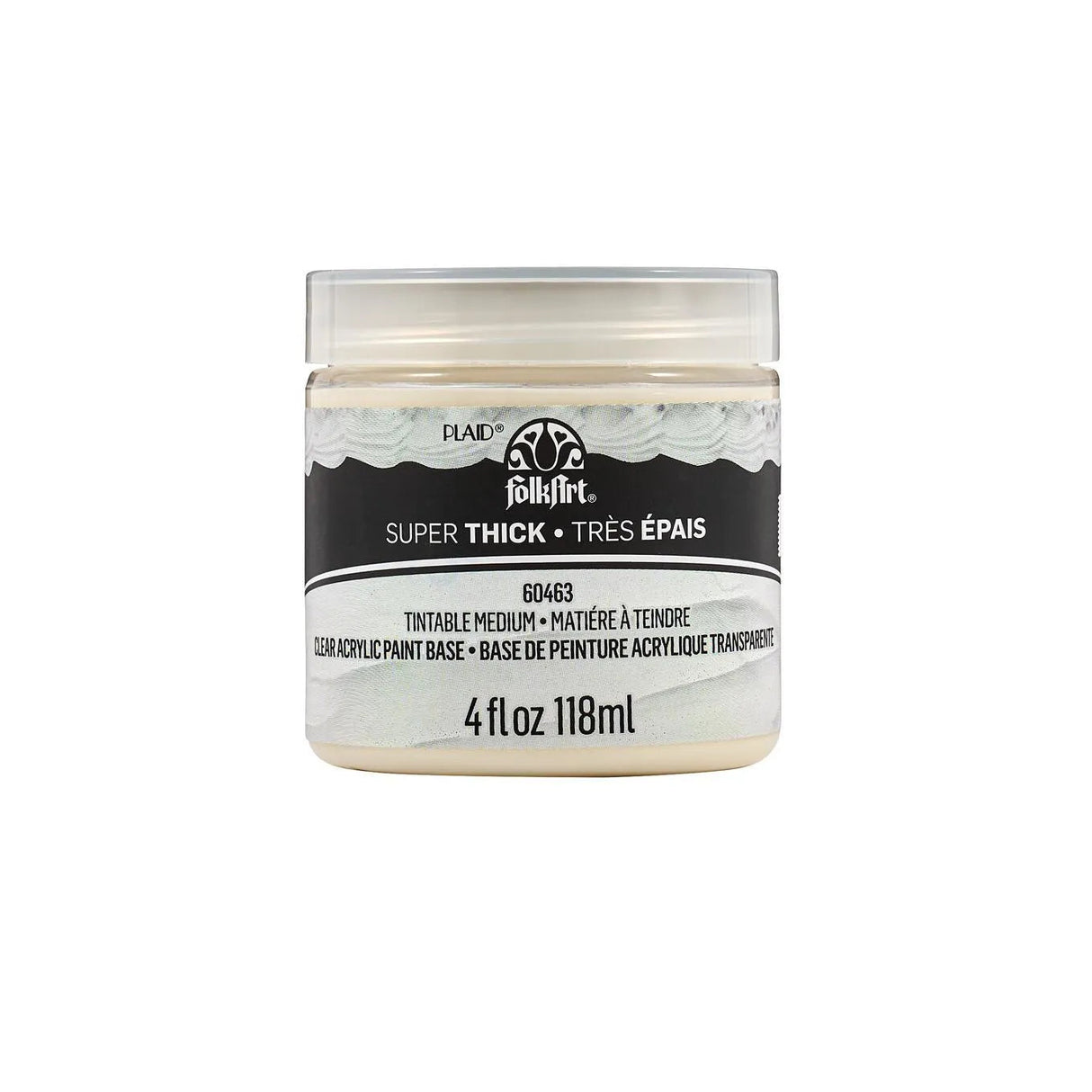 FolkArt Super Thick Acrylic Paint - Tintable Medium Base (4 oz Bottle)