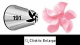 SS Decor Drop Flower Decorating Tip #191