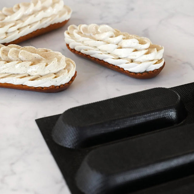 Pavoni Fiberform ECLAIR Mold, 24 Cavities