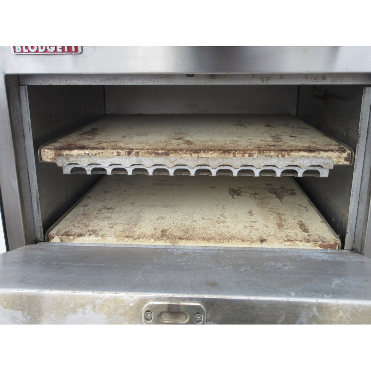 Blodgett 1415 Deck Oven On Stand, Used Excellent Condition