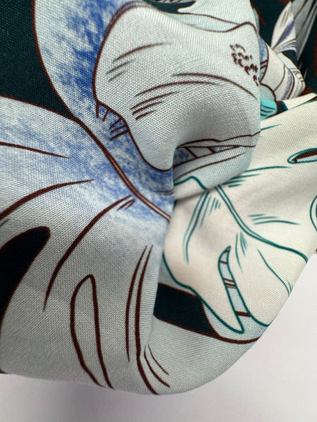 Viscose Floral Printed Fabric