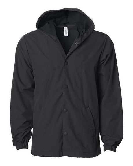 Men's Water-Resistant Hooded Windbreaker