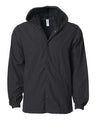 Men's Water-Resistant Hooded Windbreaker