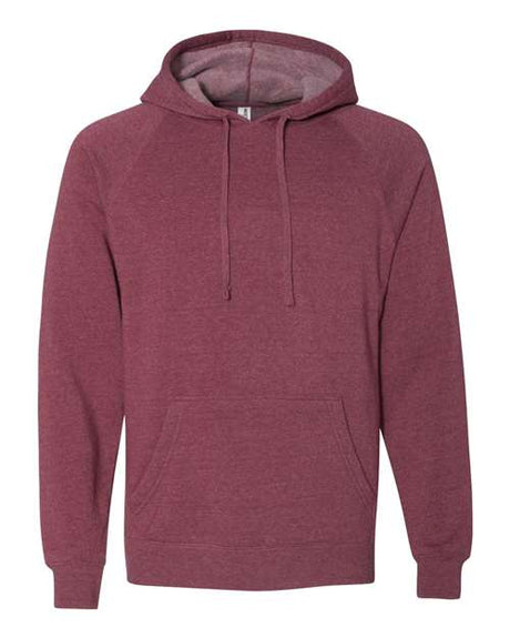 Independent Trading Co. Unisex Special Blend Raglan Hooded Sweatshirt