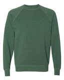 Independent Trading Co. Unisex Special Blend Raglan Crewneck Sweatshirt