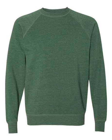 Independent Trading Co. Unisex Special Blend Raglan Crewneck Sweatshirt