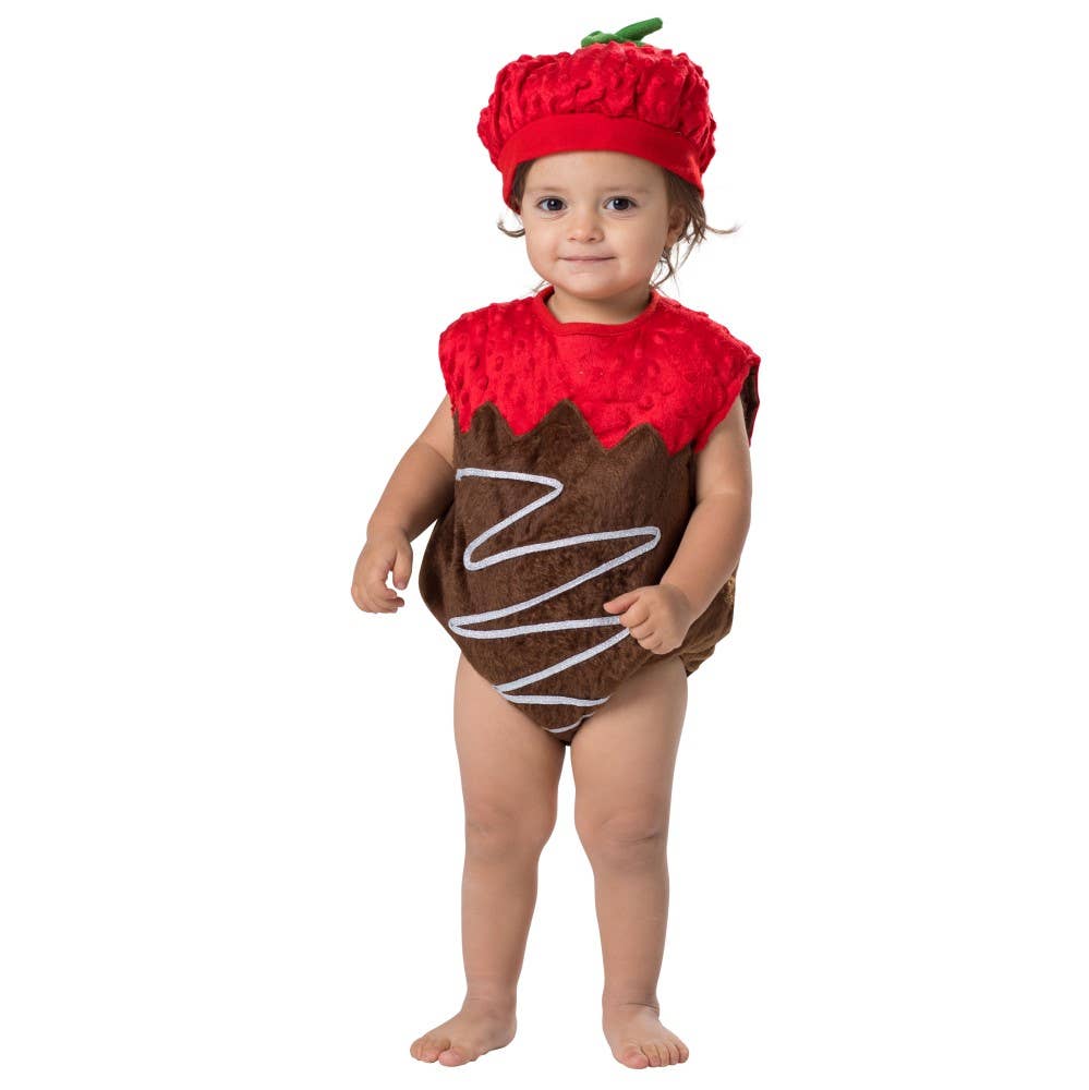 Chocolate Dipped Strawberry Costume - Kids