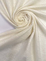 Polyamide Cotton Mesh Fabric White