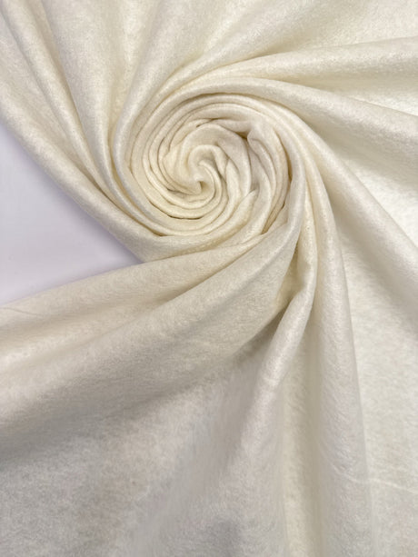 Polyamide Cotton Mesh Fabric White