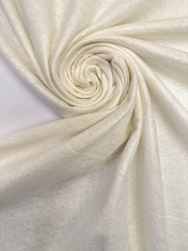 Polyamide Cotton Mesh Fabric White