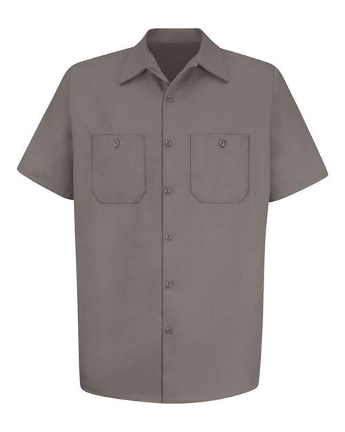 Red Kap Men's Tall Cotton Short Sleeve Uniform Shirt