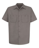 Red Kap Men's Tall Cotton Short Sleeve Uniform Shirt