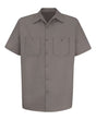 Red Kap Men's Tall Cotton Short Sleeve Uniform Shirt