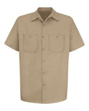Red Kap Men's Tall Cotton Short Sleeve Uniform Shirt