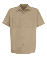 Red Kap Men's Tall Cotton Short Sleeve Uniform Shirt