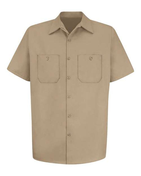 Red Kap Men's Tall Cotton Short Sleeve Uniform Shirt