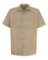 Red Kap Men's Tall Cotton Short Sleeve Uniform Shirt