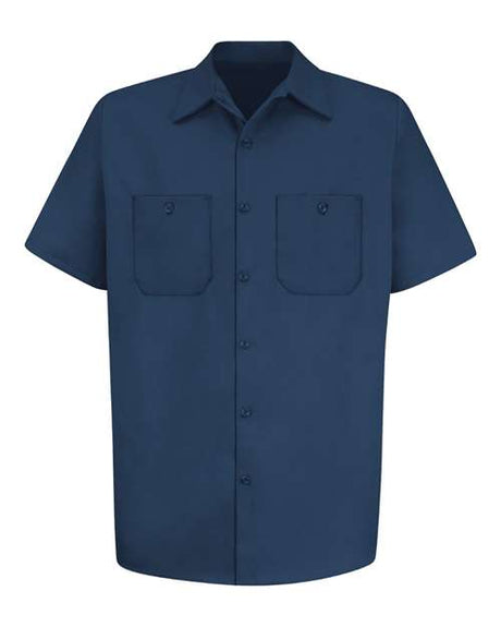 Red Kap Men's Tall Cotton Short Sleeve Uniform Shirt